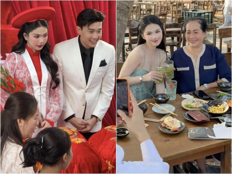 Cô gái vừa làm "đám hỏi" với Quốc Trường: Từng lộ ảnh ra mắt gia đình, Midu đòi đặt may váy đi ăn cưới bạn