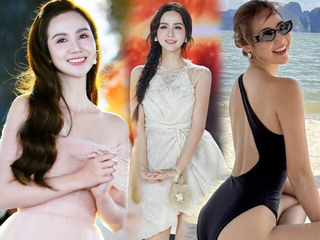 Mẹ đơn thân xinh nhất nhì VTV xuất hiện diễm lệ như công chúa, vẻ nóng bỏng khi diện bikini càng "đốt mắt" fan