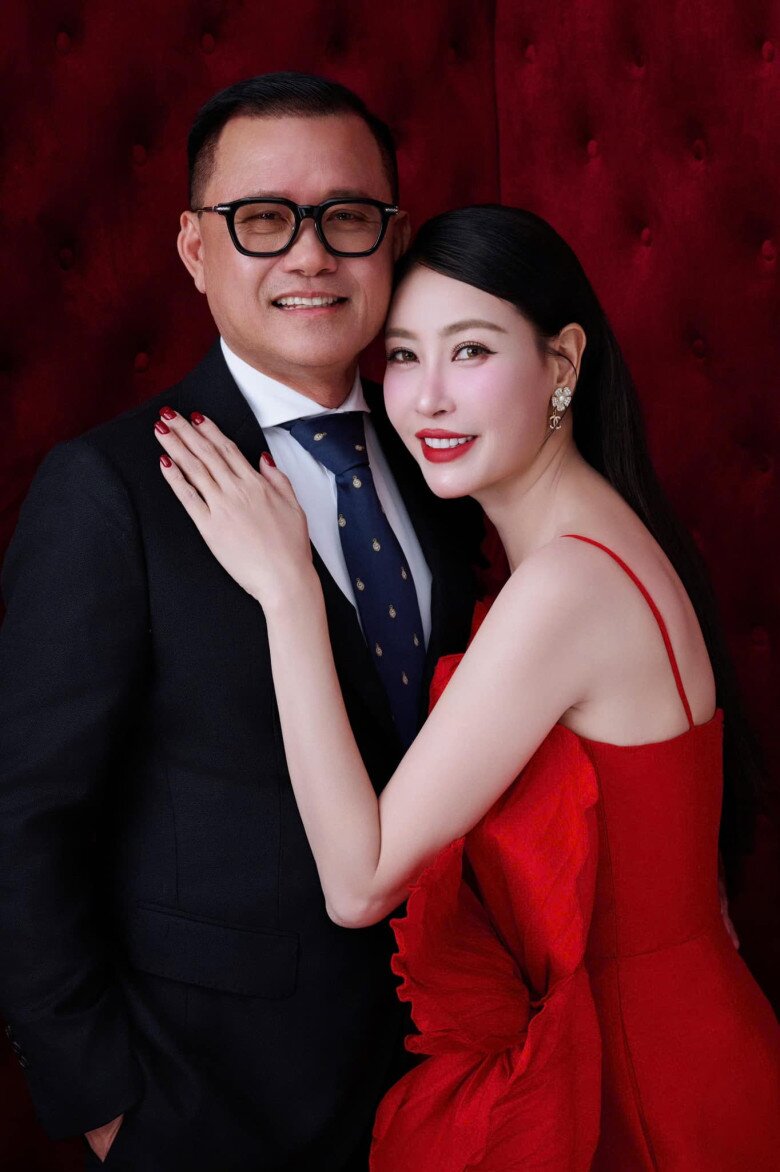 Nàng hậu có tổ ấm viên mãn bên ông xã.