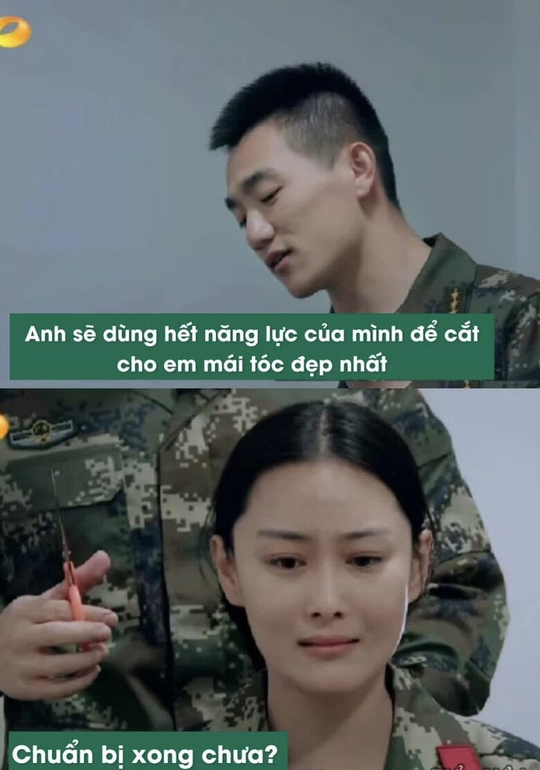 Trương Hinh Dư đã nhờ Hà Tiệp cắt phăng mái tóc dài nuôi suốt 5-6 năm.