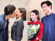 Giải trí - Loạt bằng chứng "phim giả tình thật" của cặp đôi Cách Em 1 Milimet: Lê Hải bí mật tặng hoa, Quỳnh Châu công khai dựa vai