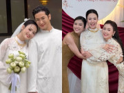 Giải trí - Cặp đôi Gió Ngang Khoảng Trời Xanh làm đám hỏi mà như họp lớp, dàn mỹ nhân VTV thế hệ mới tụ hội tại Lào Cai