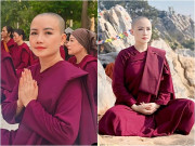 Giải trí - Sự thật về bức ảnh Hoàng Yến cạo đầu xuất gia, chính chủ lên tiếng: "Đời ai mà không sai, ngọc còn có vết"