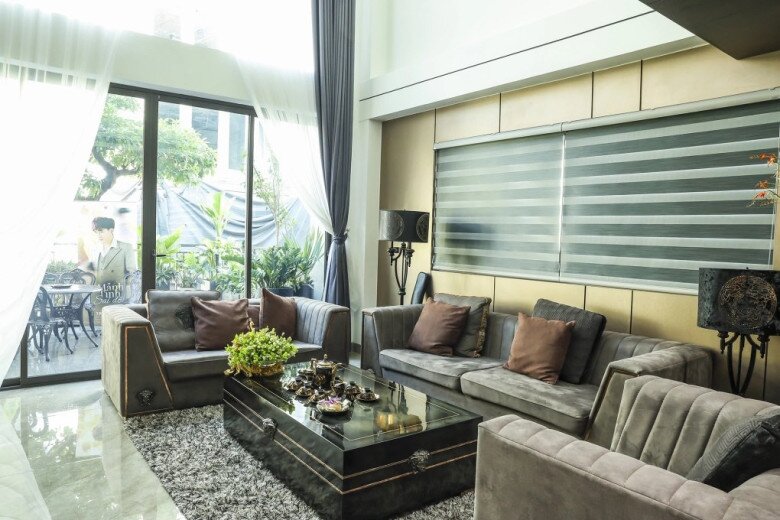 Bên trong một cơ ngơi khang trang của Quang Hà.