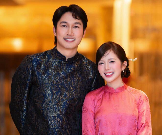 Hai vợ chồng Ngọc Huyền - Đình Tú đóng cặp trong dự án phim Ngược Đường Ngược Nắng.