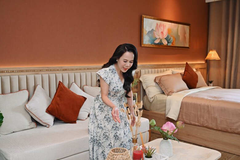 Nữ ca sĩ sống sướng như công chúa.