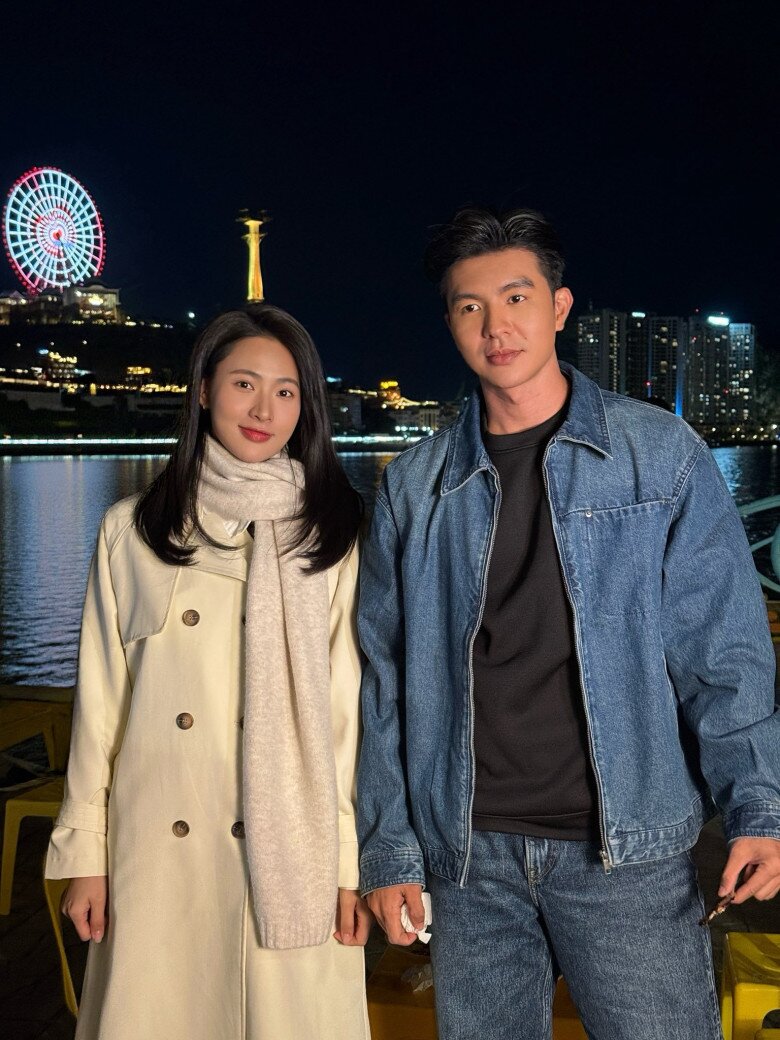Minh Trang và Steven Nguyễn nhìn rất đẹp đôi.