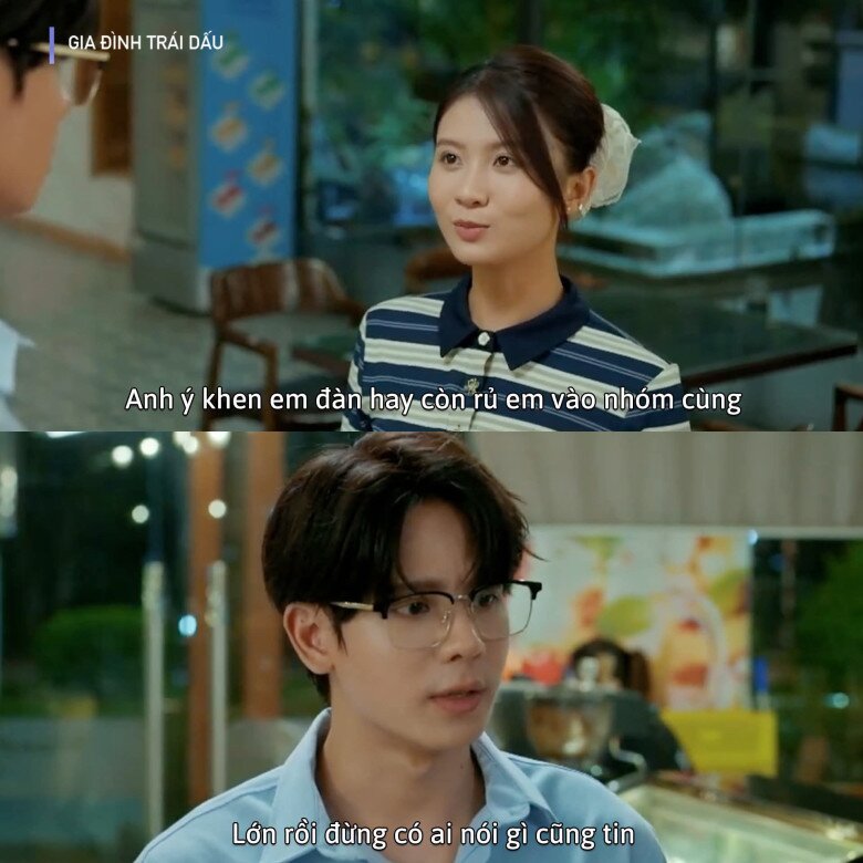 Tuấn khuyên Dương không nên dây dưa với Khải.