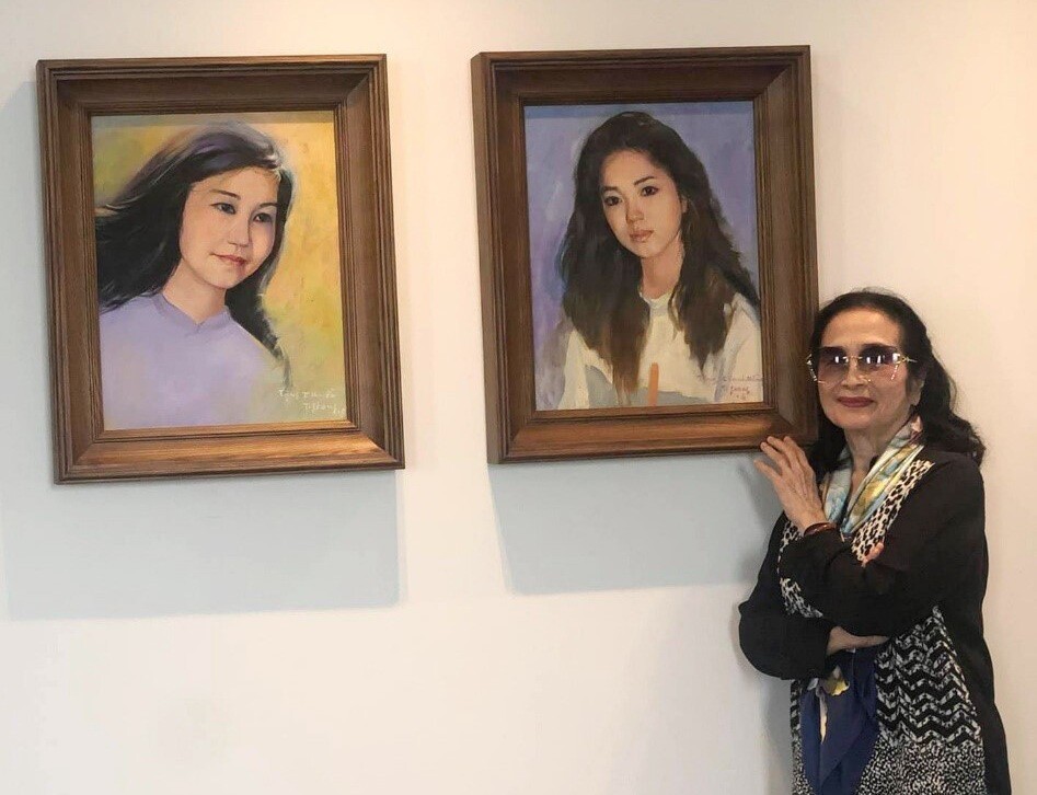 Ở tuổi 84, người đàn bà đẹp xuyên thế kỷ vẫn giữ cho mình cốt cách thanh cao, phong thái điềm tĩnh.