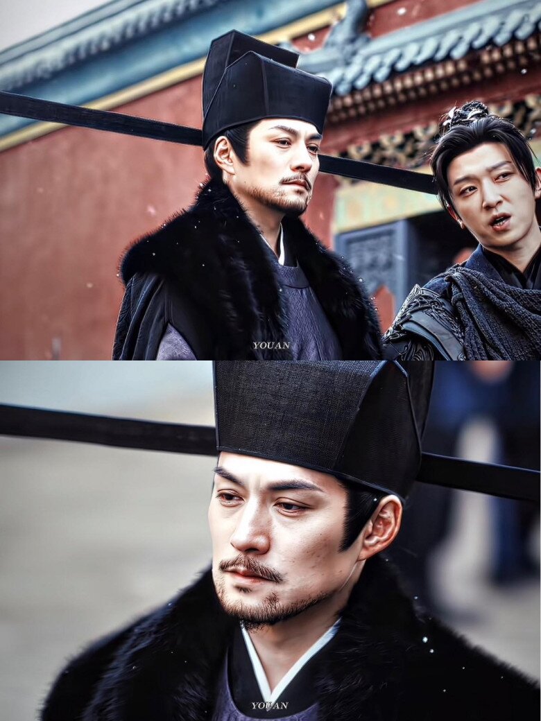 Trong tập 3 của Trục Ngọc, phản diện Nguỵ Nghiêm do Nghiêm Khoan thủ vai lần đầu lộ diện.