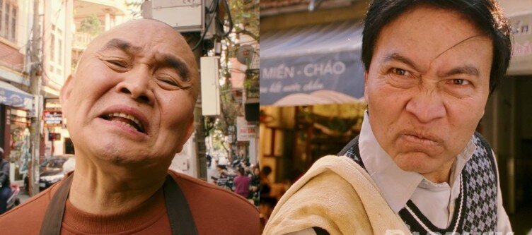 Quốc Tuấn - Xuân Hinh là cặp đôi không đội trời chung trong phim.