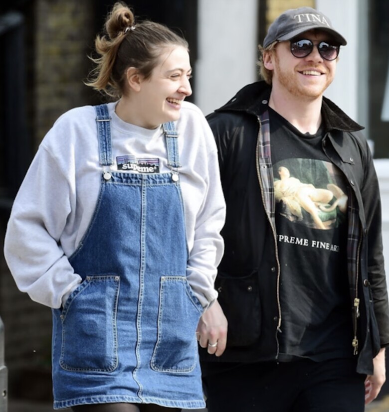 Rupert Grint và bạn gái đã bên nhau từ năm 2011 nhưng cả hai quyết định không kết hôn.