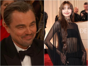 Quả Cầu Vàng 2026: Lisa (Blackpink) mặc "nửa kín nửa hở", Leonardo DiCaprio bị "réo" chuyện ôm cúp trước khi bạn gái 30 tuổi