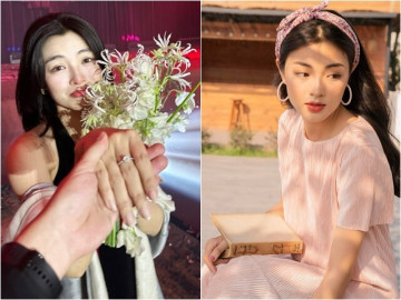 "Nàng thơ" phim Trịnh Công Sơn xúc động nhận lời cầu hôn, bạn trai là nhạc trưởng từng sang Mỹ tu nghiệp