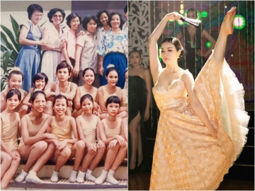 Bé gái từng bắt em mình đứng lên vai cho lùn bớt sau thành mỹ nhân Việt nổi danh, giờ 53 tuổi vẫn đẹp nuột nà