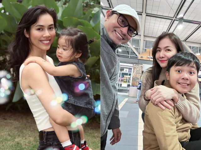 Sao Việt về nước đón Tết: Vợ chồng NSƯT Huỳnh Đông vui mừng xuống phố, Hoàng My một mình chăm con gái