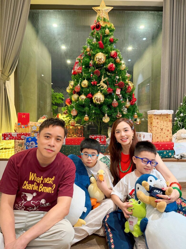 2 cậu quý tử đáng yêu của vợ chồng Đinh Ngọc Diệp.