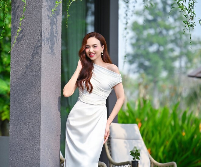 Đinh Ngọc Diệp hài hước cho biết mình là “nữ sinh cao tuổi” nhất lớp cao học.