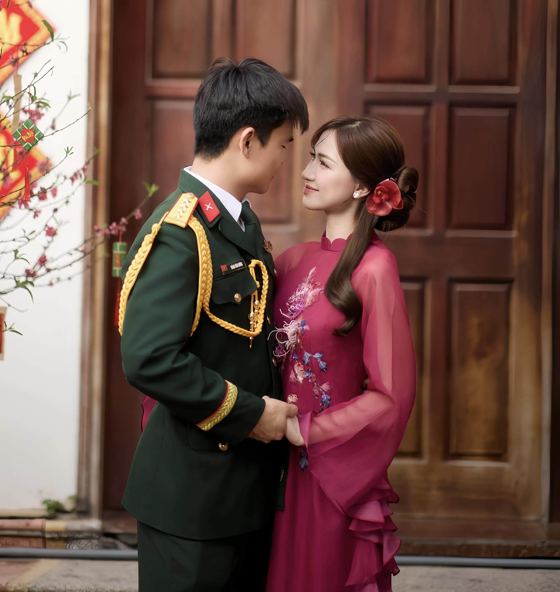 Nhiều nghệ sĩ và khán giả gửi lời chúc phúc cho cặp đôi.
