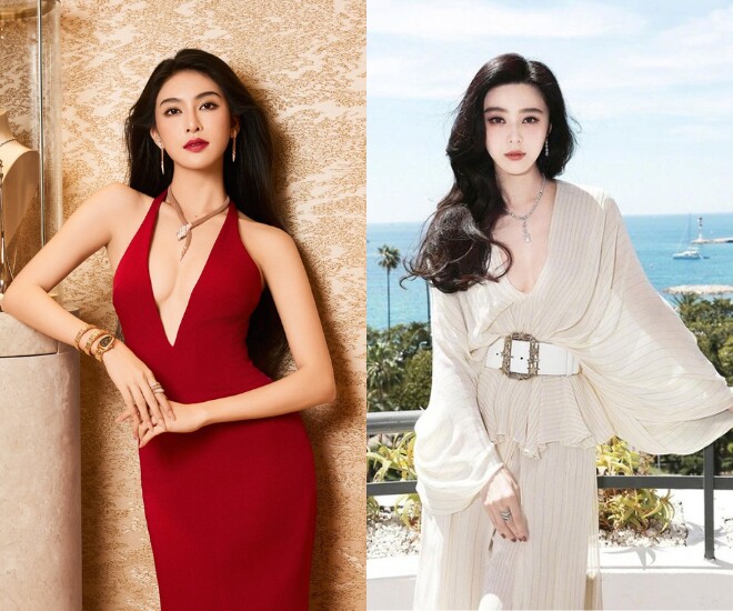 Linh Trương được đặt cho biệt danh là bản sao Phạm Băng Băng.