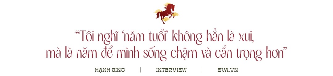 Hạnh Sino đón Tết amp;#34;năm tuổiamp;#34; Ngọ: amp;#34;Tôi không mong chờ những điều lớn lao, mà chỉ muốn mọi thứ diễn ra thật êm ảamp;#34; - 1