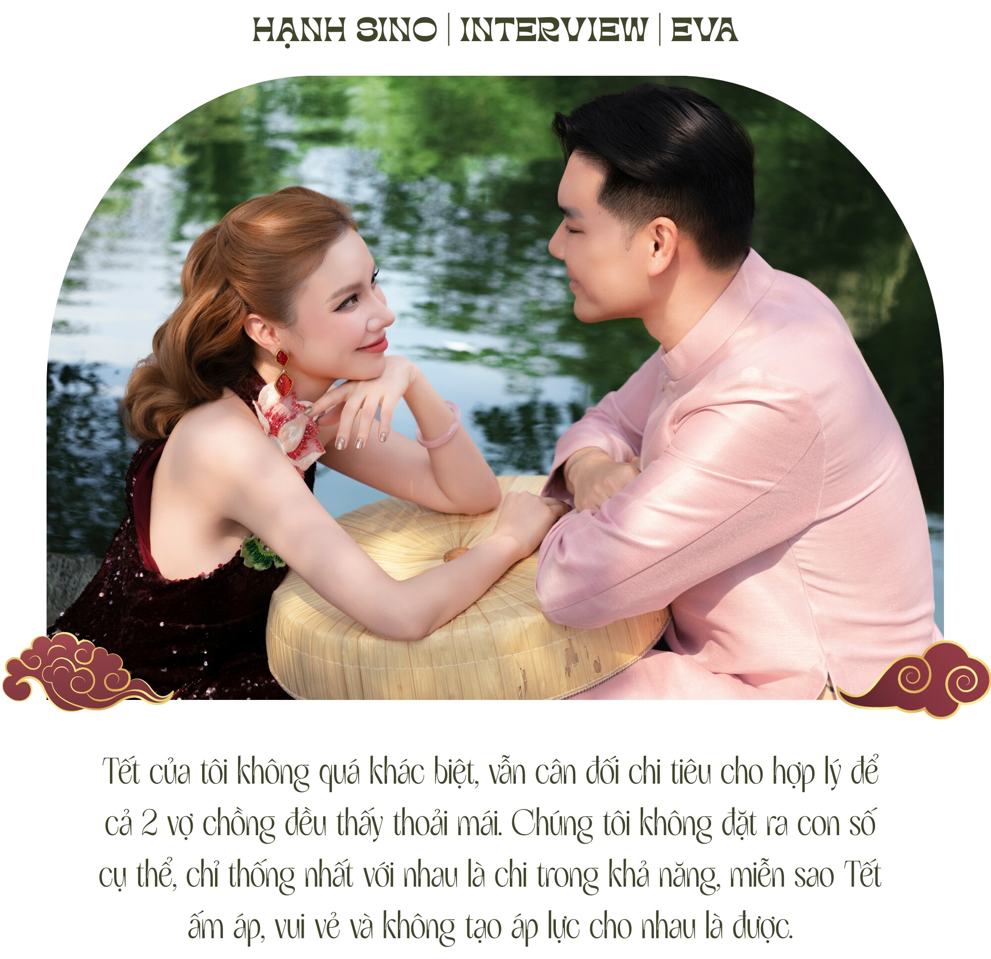 XEM VIDEO: Hạnh Sino khoe nhan sắc xinh đẹp trong tà áo dài, duyên dáng bên chồng doanh nhân.