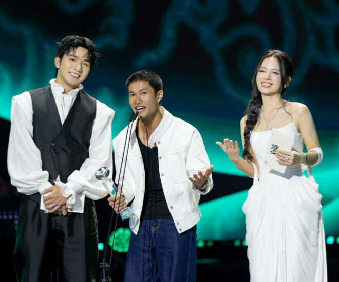 Nguyễn Hùng thắng lớn tại lễ trao giải “Làn sóng xanh 2025”.