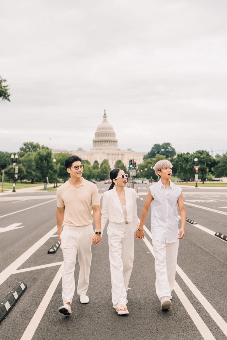 Con trai Lệ Quyên có mối quan hệ tốt đẹp với Lâm Bảo Châu.