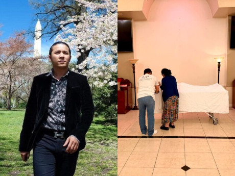 Tang lễ tại Mỹ của ca sĩ Kasim Hoàng Vũ: Xót xa cảnh mẹ ruột ôm con trai, linh cữu sẽ được hỏa táng vào tuần sau