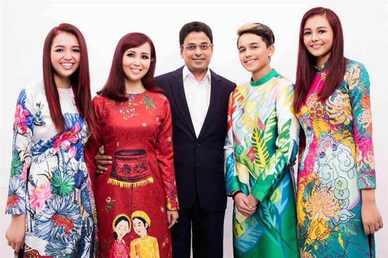 Các con của Hoa hậu Diệu Hoa đều giỏi giang, sống tự lập và giản dị từ nhỏ.