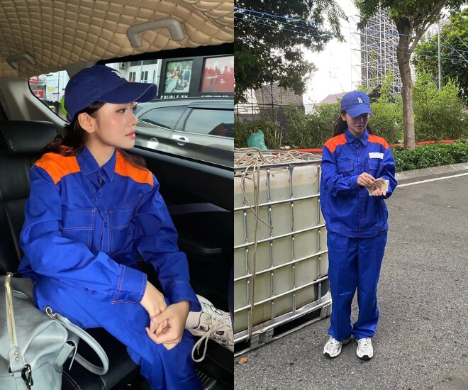 Nữ nhân viên cây xăng xinh đẹp gây sốt mạng xã hội hóa ra là ca sĩ nổi tiếng.