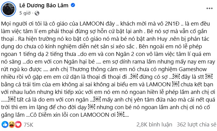 Lamoon: Học sinh chuyên văn thi đậu Á khoa đại học, từng nói muốn đẻ vì thích cảm giác đau đớn khi mang bầu - 16