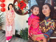 Con gái cố diễn viên Mai Phương ra dáng thiếu nữ khi mặc áo dài, ngày càng xinh đẹp chuẩn bản sao của mẹ