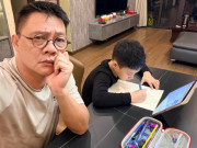 Giải trí - BTV VTV Quang Minh "bằng cấp đầy người" nhưng vẫn đau đầu khi dạy con trai học lớp 2, thừa nhận vợ làm tốt hơn