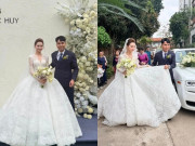 Giải trí - Huyền Trang "Mù Tạt" - Đức Huy đãi tiệc cưới ở quê