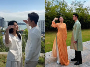 Giải trí - Sao Việt "đu trend" Good Goodbye: Steven Nguyễn cực đẹp đôi bên Minh Trang