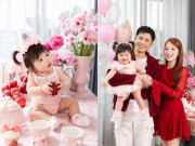 Giải trí - Puka và Gin Tuấn Kiệt chính thức công khai mặt con gái sau 1 năm giấu kín, bé Anya bụ bẫm hệt "bản sao" của bố