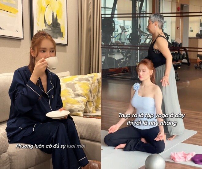 Bà xã Trường Giang được nhận xét ở cữ mà như đi nghỉ dưỡng.