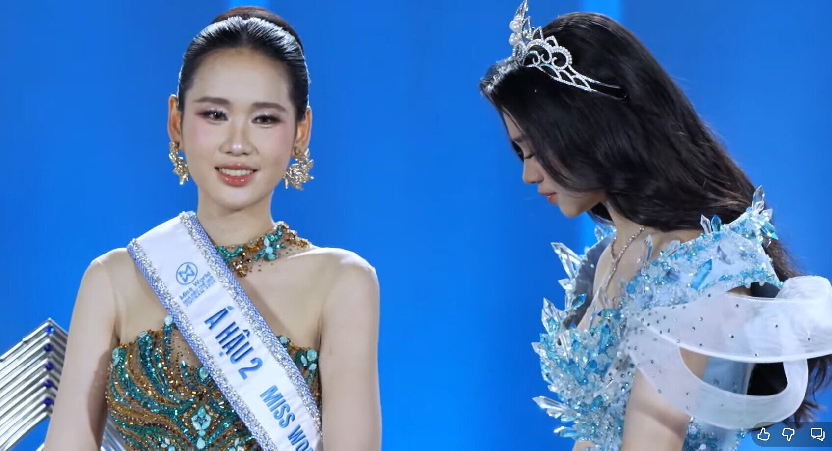 Á hậu 2 Trương Tâm Như sở hữu chứng chỉ IELTS 8.0, có kỹ năng hùng biện tốt.