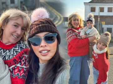 Siêu mẫu Hà Anh khoe mẹ chồng người Anh, con gái lai Tây giống bà nội như đúc