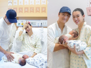 Sao nữ làm đám cưới riêng tư chỉ mời 80 khách nay đón cặp song sinh đáng yêu, mất ngủ vì chăm 2 con cùng lúc