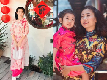 Con gái cố diễn viên Mai Phương ra dáng thiếu nữ khi mặc áo dài, ngày càng xinh đẹp chuẩn "bản sao" của mẹ