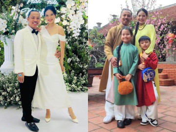 Vợ kém 20 tuổi của Chí Anh là hoa khôi đẹp gợi cảm một thời, sinh 2 con đủ nếp tẻ chuẩn "bản sao" của chồng