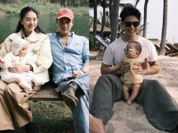 Huy Trần khiến Ngô Thanh Vân cười bò khi hát ru con