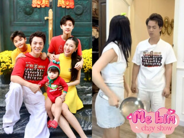 Hot girl làm mẹ bỉm chăm 3 con vẫn "chạy show" nhàn hạ, ở biệt thự triệu đô "sơ hở" là dùng chảo với chồng