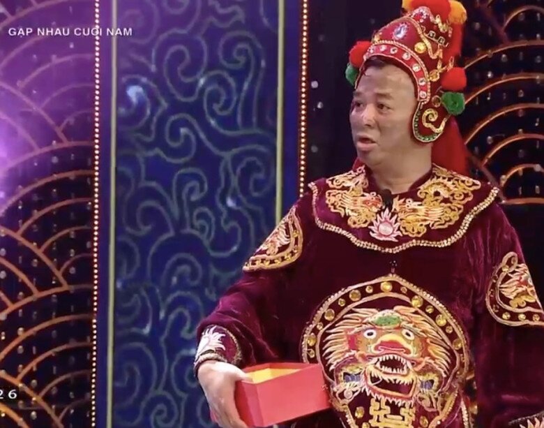 Nam nghệ sĩ gây ấn tượng bởi lối diễn duyên dáng, hài hước.