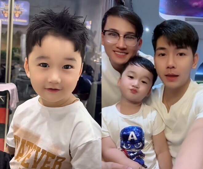 KaKa - con trai của Thanh Đoàn - Hà Trí Quang sở hữu ngoại hình điển trai.