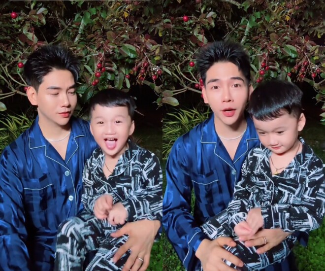 Cậu bé KaKa có nhiều biểu cảm đáng yêu.