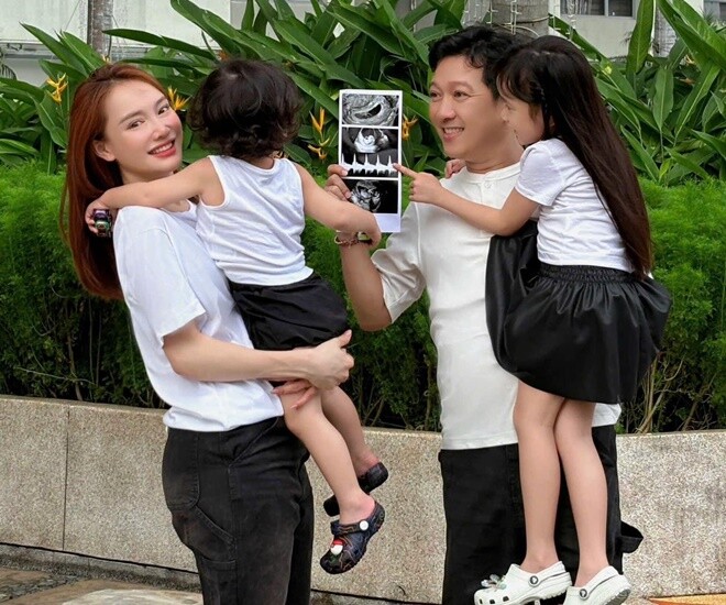 Gia đình của Nhã Phương chuẩn bị đón thêm em bé thứ 3.