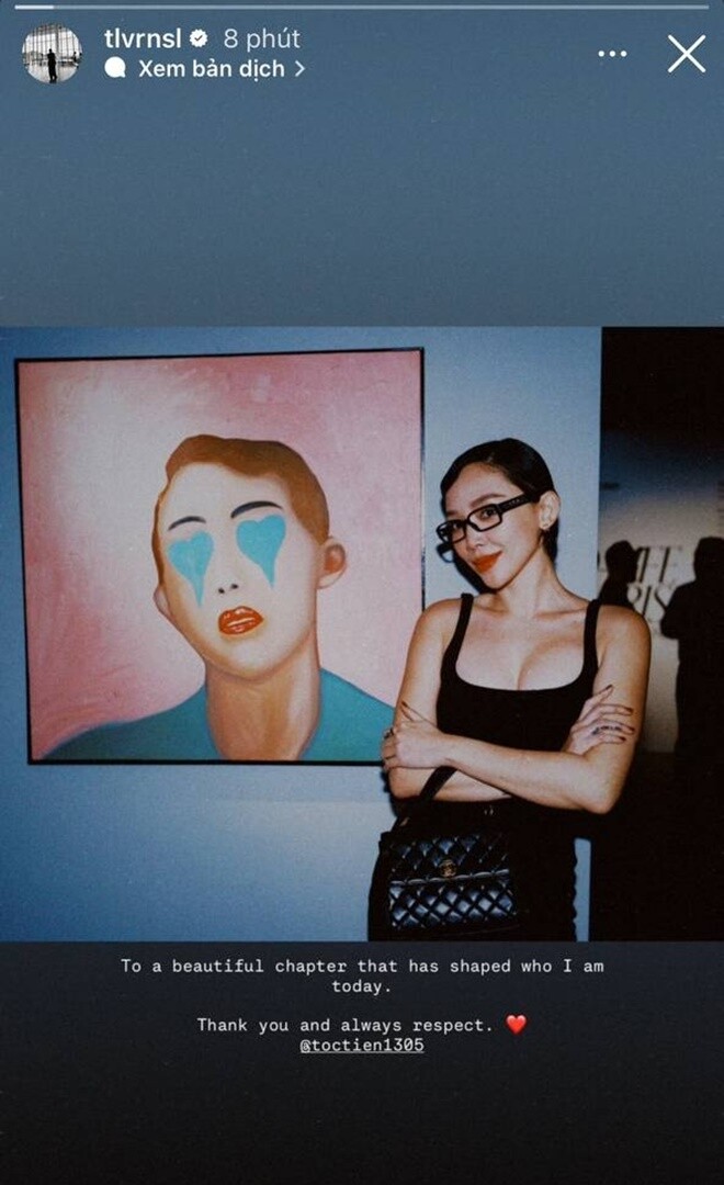 Touliver gửi lời cảm ơn đến Tóc Tiên sau khi ly hôn.